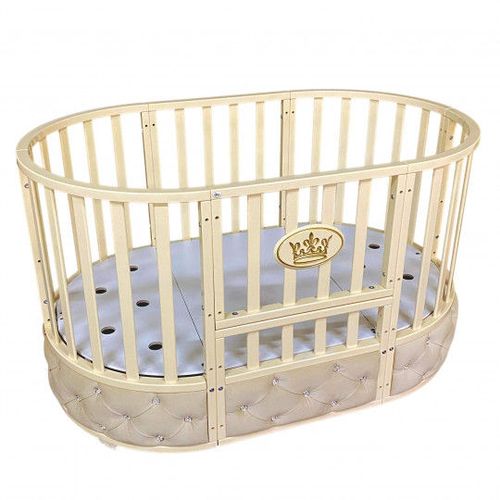 Pătuţ Oliver Gabriella Elegance 6 în 1 (Ivory) 