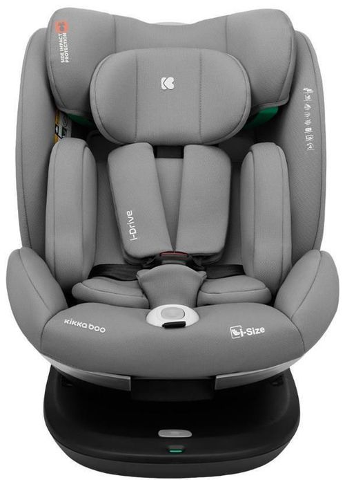 cumpără Scaun auto Kikka Boo 31002100021 cu isofix i-Drive i-Size Light Grey, 40-150 cm în Chișinău 