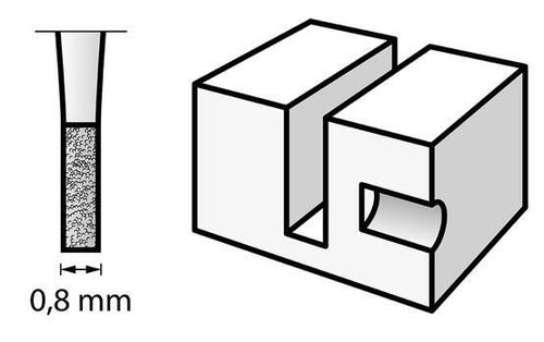 купить Набор головок, бит, насадок Dremel 111 Freza gravare 26150111JA в Кишинёве 