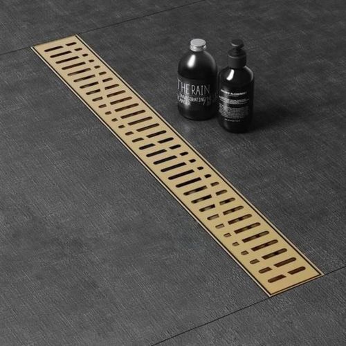 cumpără Trap de duș Gappo G 85007-33 INOX GOLD 70x500 în Chișinău 