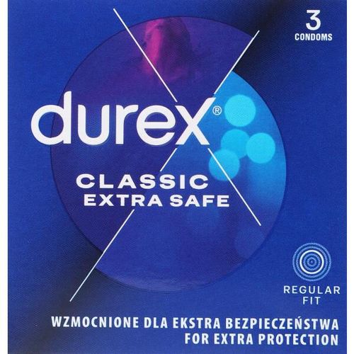 Презервативы утолщенные Durex Extra Safe (3 шт) 