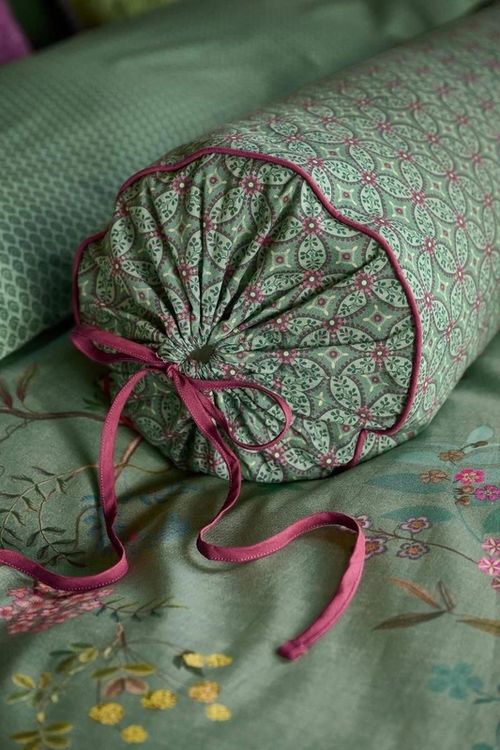 cumpără Pernă Pip Studio 332435 Bustani Roll Cushion 22x70 Green în Chișinău 