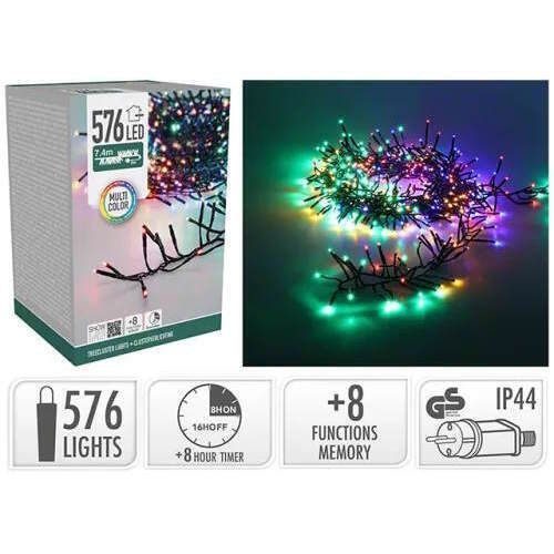 купить Гирлянда Promstore 54467 Гирлянда "Плотная" с 576 светодиодами, длина 7,4 м, многоцветная в Кишинёве 