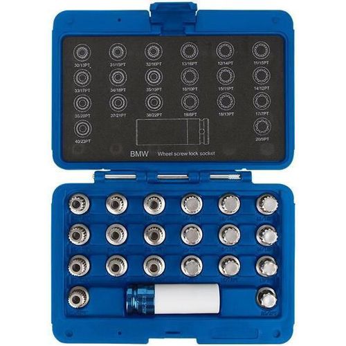 cumpără Set de tubulare, bite, duze King Tony 9BW0221 Set de chei tubulare antifurt BMW, 21 buc. în Chișinău 