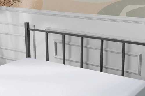 cumpără Pat Evger K-90 180x200cm Black (без матраса) în Chișinău 