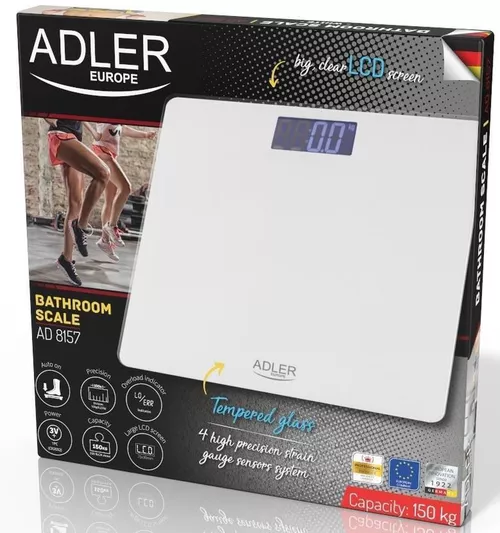 cumpără Cântar de podea Adler AD 8157 White în Chișinău 