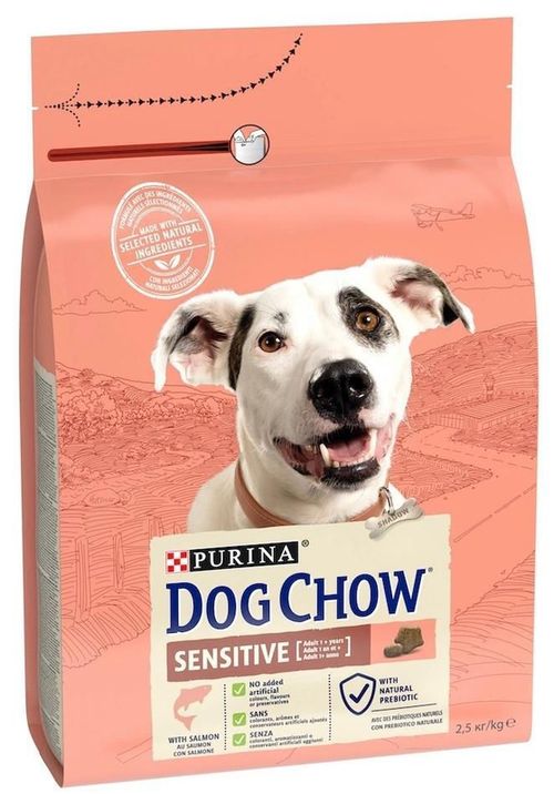 купить Корм для питомцев Purina Dog Chow Sensitive (somon) 2.5kg (4) в Кишинёве 