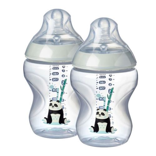 Набор бутылочек Tommee Tippee Panda 260 мл (0+) 2 шт 