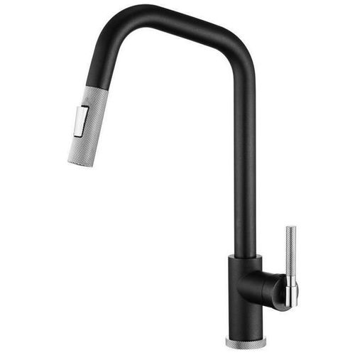 купить Смеситель кухонный Helika-AquaSanita 7023-601 MATENO Black metallic в Кишинёве 