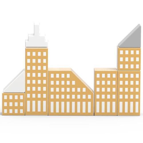 купить Конструктор Viga 44040 Set de construcție din lemn Orașul, 56 elem. в Кишинёве 