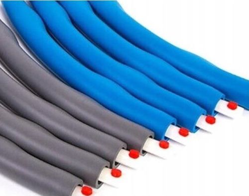 купить Инвентарь для гимнастики Thunder Обруч Hula-Hop, D95, 0,95 кг, сине-серый (PA038-BLUE) в Кишинёве 