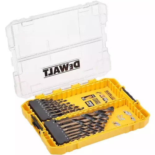 купить Сверло DeWalt DT70755 Set de burghie metal Black&Gold (21pcs) в Кишинёве 