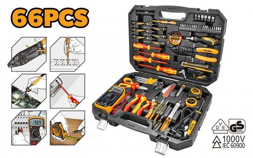 cumpără Set de unelte de mână Tolsen Set 66 scule pentru electrician Industrial (85310) în Chișinău 