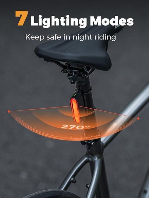 купить Аксессуар для велосипеда Rockbros 24120009001 Lanterna spate pentru bicicleta SKL01 в Кишинёве 