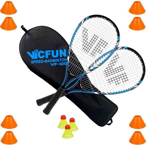 купить Спортивное оборудование Victor 11147 Set speed-badminton / speedminton Vicfun SB 100 Set Field 201667 в Кишинёве 