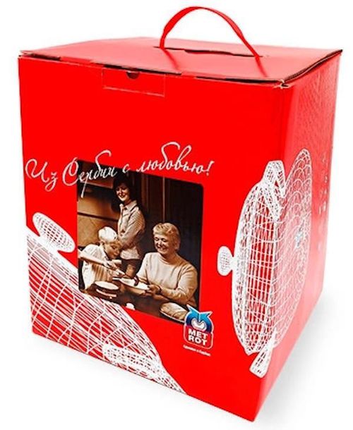 купить Набор посуды Promstore 51771 Set cratite emailate Chickens 3buc (2.2l, 3.1l, 5.4l) в Кишинёве 