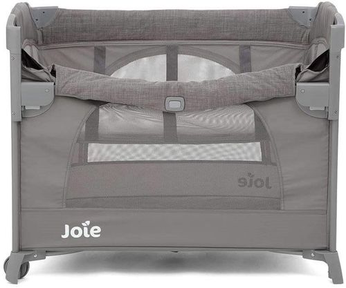 Patut pliant Cosleeper Joie Kubbie Foggy Grey 