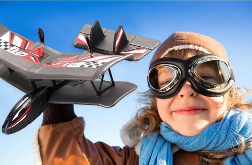 купить Радиоуправляемая игрушка Flybotic 7530-85739 Avion Cu Telecomanda Bi-Wing Evo Asst в Кишинёве 