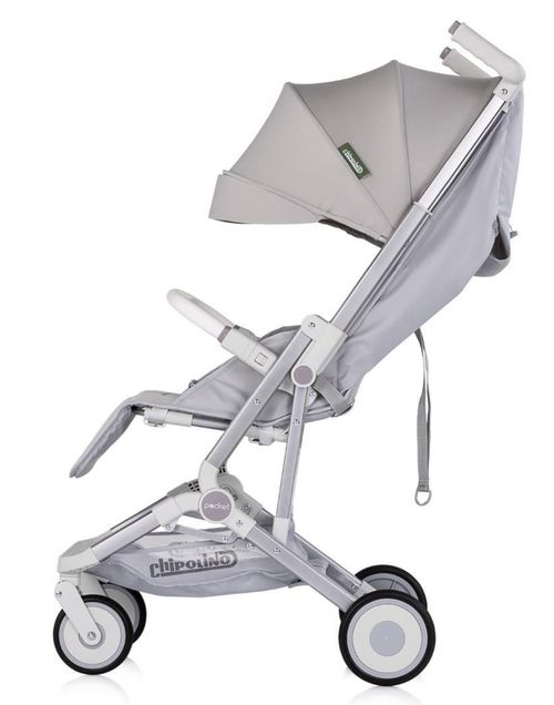 купить Детская коляска Chipolino LKPC02502PL POCKET platinum до 22kg в Кишинёве 