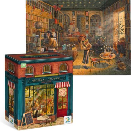 купить Головоломка Dodo 300602 Puzzle Librărie, seria Stil de viață, 300el в Кишинёве 