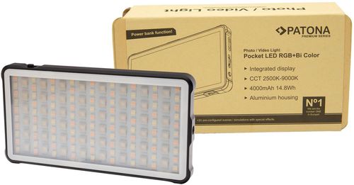 купить Освещение для фото-видео Patona 4278, RGB pocket video light в Кишинёве 