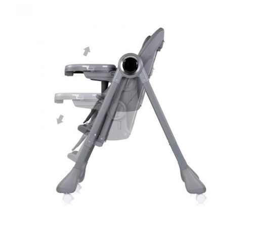 купить Стульчик для кормления Chipolino STHMA02601CH Стул-качели электр 2in1 Master Class Charcoal в Кишинёве 