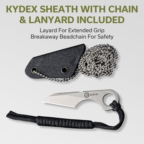 купить Нож походный Civivi C23004-2 Gramis, profil Sheepsfoot, greutate 4.7g в Кишинёве 