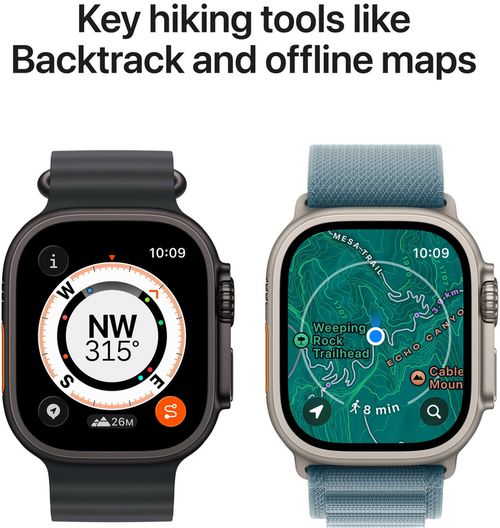 купить Смарт часы Apple Watch Ultra 3 GPS + Cellular 49mm Black Titanium Case with Black Alpine Loop - Small MF0Q4QI/A в Кишинёве 