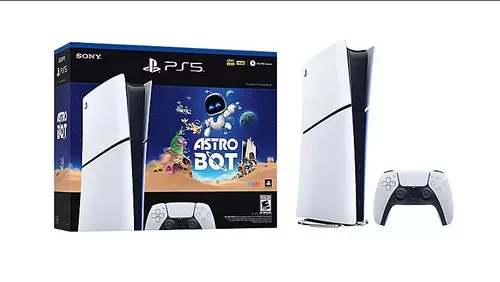 купить Игровая приставка PlayStation PS 5 Slim Digital Edition + ASTRO BOT в Кишинёве 