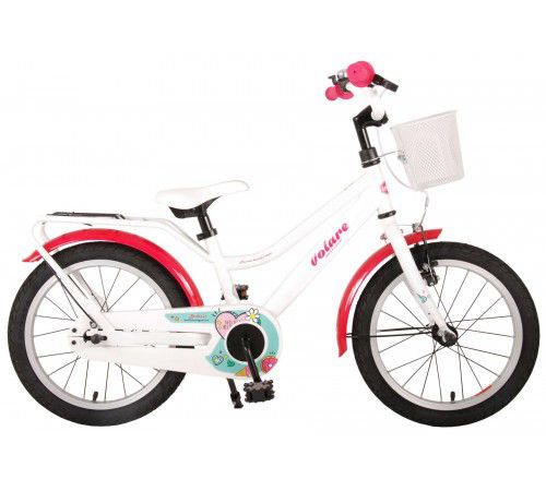 Volare 91663 Bicicleta 16 "Brilliant white" alb 