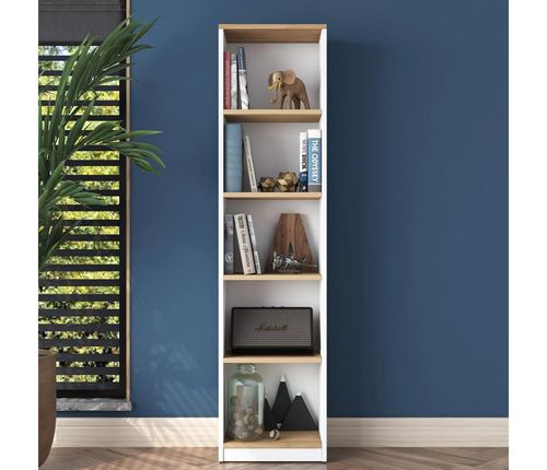 купить Офисный стеллаж Rani HC111 White Walnut в Кишинёве 