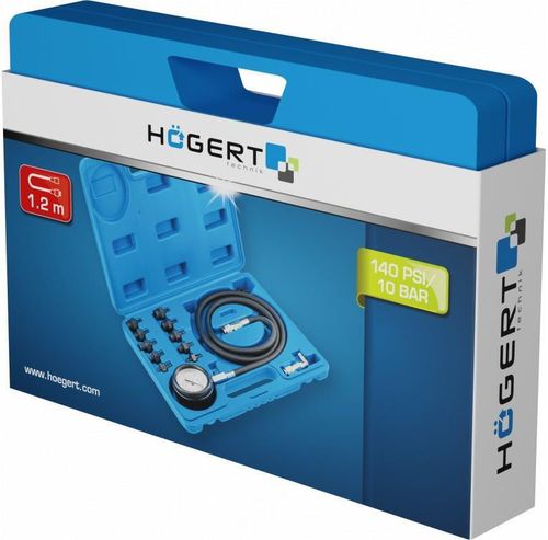 cumpără Instrument de măsură Hoegert HT8G414 Тестер давления масла с адаптерами în Chișinău 