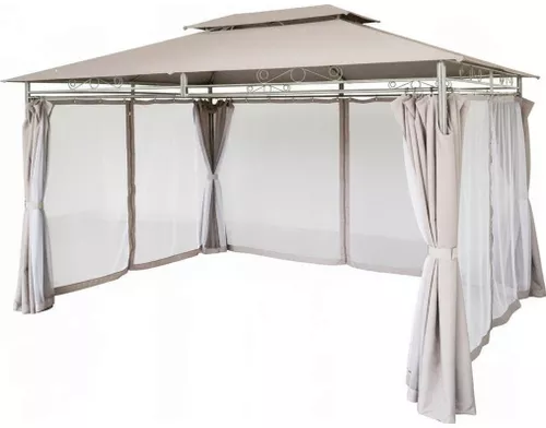 купить Навес GardenLine TUN0372 3x4x2.65m Biege в Кишинёве 