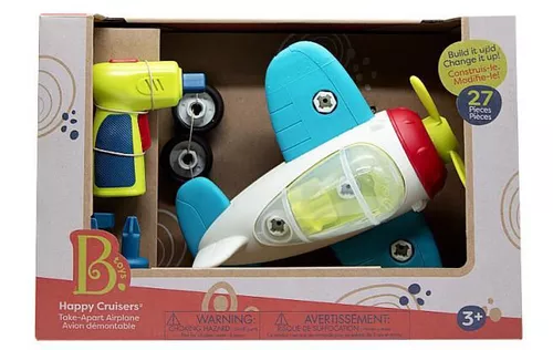 купить Конструктор Battat BX2110D Avion pentru dezasamblare Happy Cruisers, cod 57763 в Кишинёве 