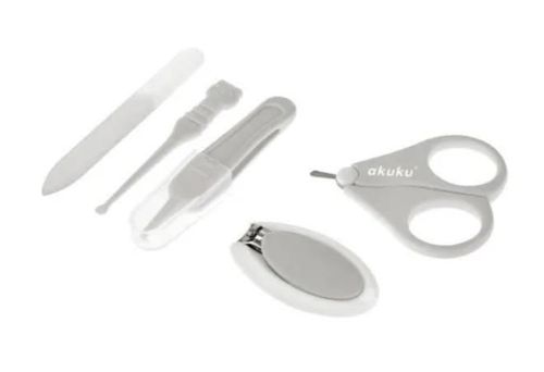 купить Набор для ухода за малышом Akuku A0473 Apple Case grey в Кишинёве 