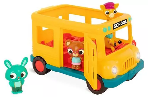 купить Музыкальная игрушка Battat BX2304Z Set Autobuz Școlar Muzical, cod 60346 в Кишинёве 