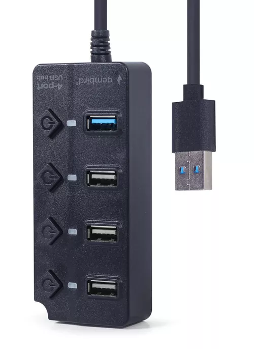 cumpără Adaptor de rețea USB Gembird UHB-U3P1U2P3P-01 în Chișinău 