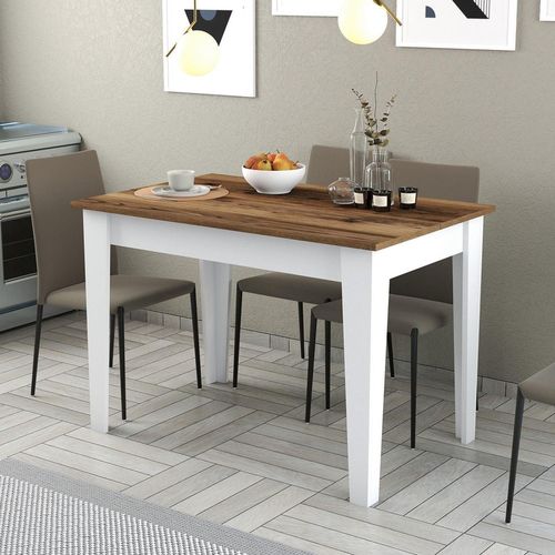 cumpără Masă Hanah Home Kiev 511 White/Walnut în Chișinău 