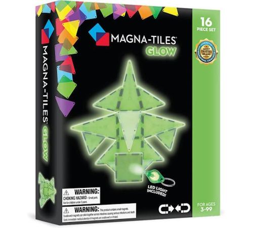 купить Конструктор miscellaneous 18816 Magna-Tiles Glow set 16pcs в Кишинёве 