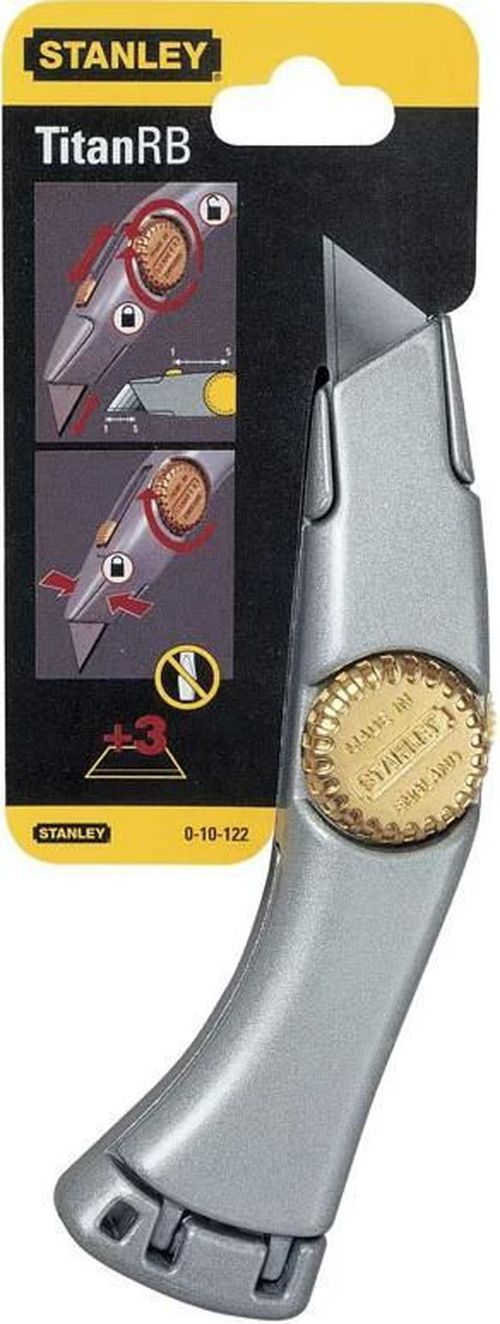 купить Ручной инструмент Stanley 2-10-122 Нож с выдвижным лезвием в Кишинёве 