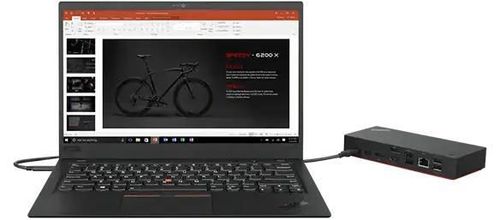 купить Переходник для IT Lenovo ThinkPad Universal USB-C Dock (40AY0135EU) в Кишинёве 