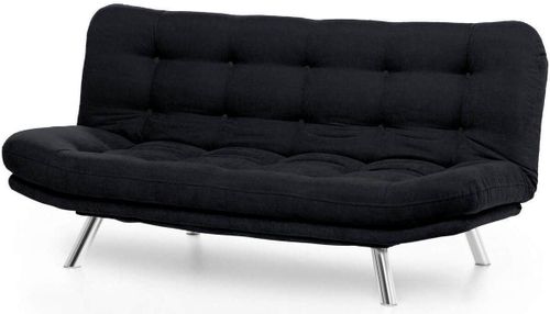 купить Диван Trendy Misa Negru, extensibila (3 locuri) в Кишинёве 