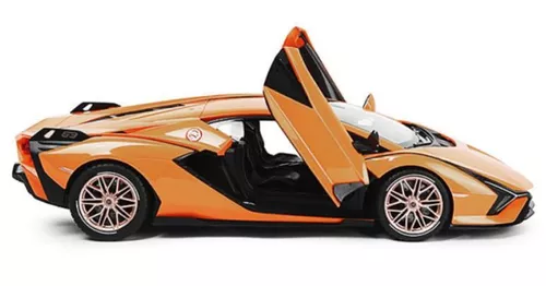 купить Радиоуправляемая игрушка Rastar 97700 Lamborghini Sian, 1:14 orange, 50630 в Кишинёве 