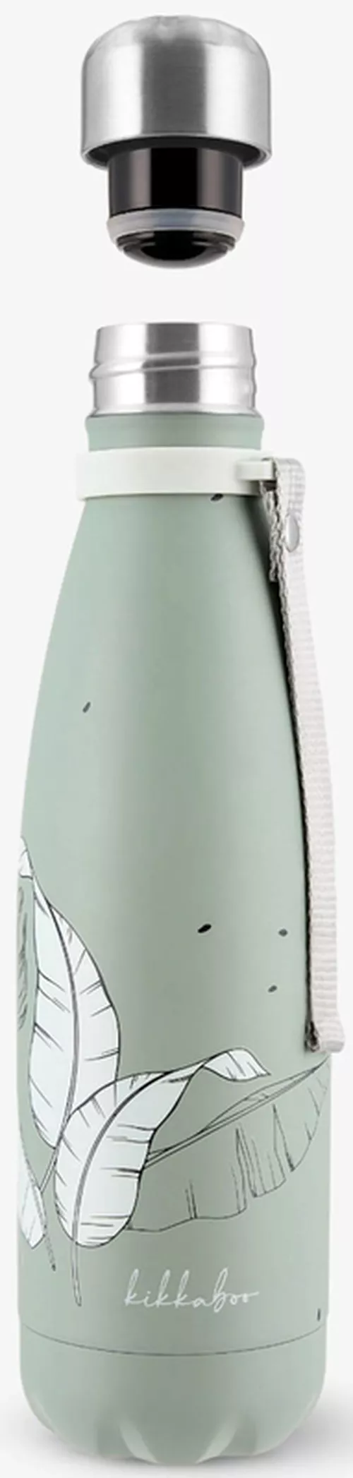купить Термос для напитков Kikka Boo 31302030099 Termos din inox Flora Sage, 500ml в Кишинёве 
