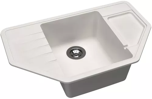 cumpără Chiuvetă bucătărie Dr.Gans Rio 800х500х217 Alba în Chișinău 