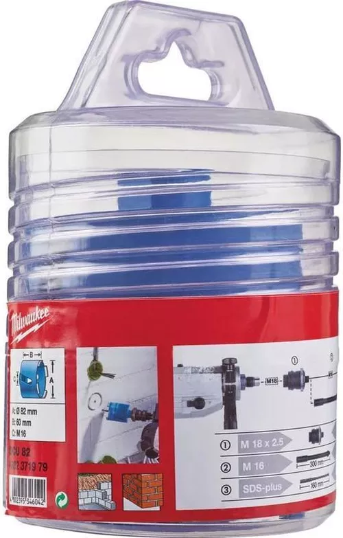 купить Набор головок, бит, насадок Milwaukee 4932371979 коронка алмазная DCU 82 X 90мм в Кишинёве 