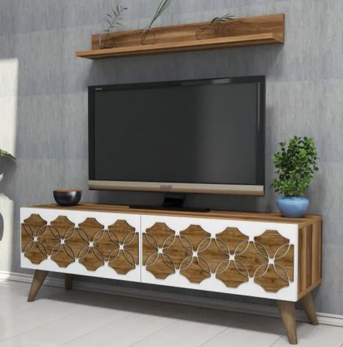 cumpără Comodă TV Trendy Nissan, Nuc 120x40x31cm în Chișinău 