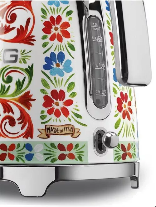 купить Чайник электрический SMEG KLF03DGEU Sicily is my love Collection Dolce&Gabbana в Кишинёве 