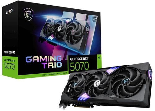 cumpără Placă video MSI GeForce RTX 5070 GAMING TRIO 12G OC/ 12GB GDDR7 în Chișinău 