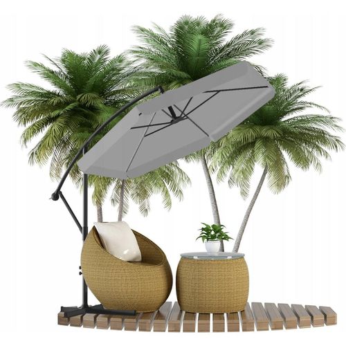 cumpără Umbrelă de gradină GardenLine GAO5316 Grey în Chișinău 